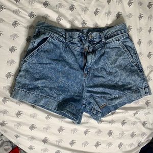 American Eagle High-Waisted Jean Shorts
